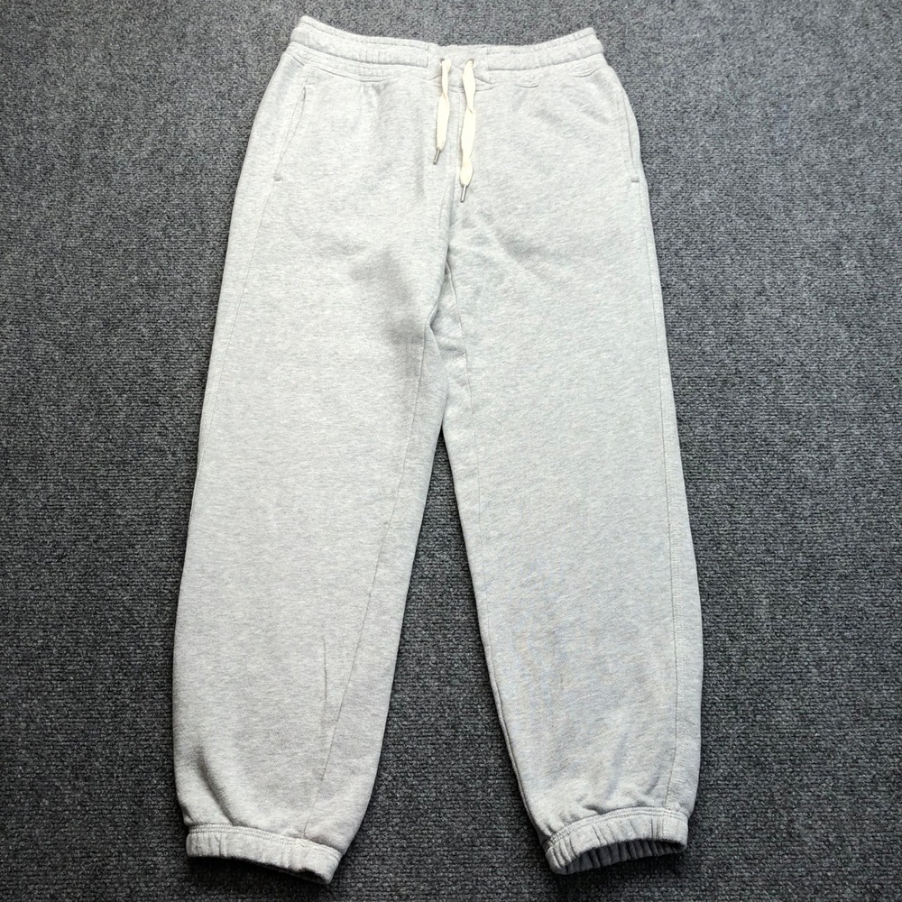 Aerie Always and Forever Gray Fleece Jogger Sweatpants Small Pockets